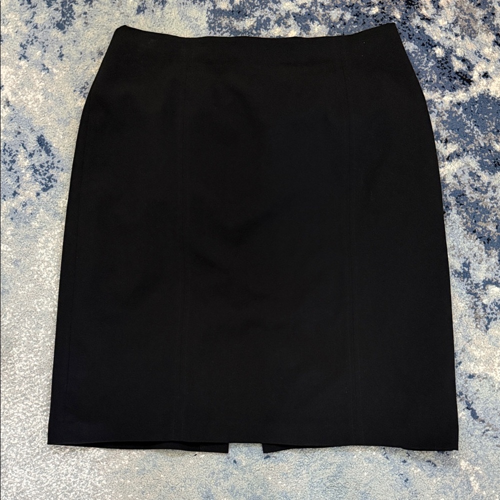 Investments Classic Black Pencil Skirt